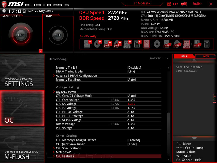 MSI Z170A Gaming Pro Carbon