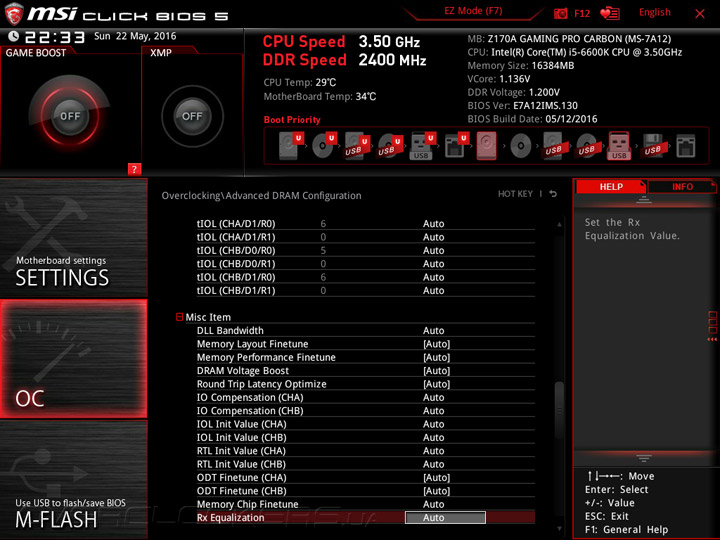 MSI Z170A Gaming Pro Carbon