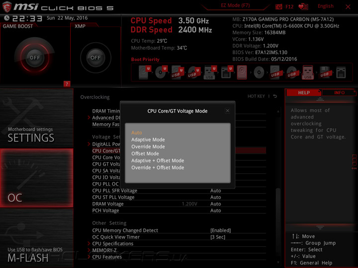 MSI Z170A Gaming Pro Carbon