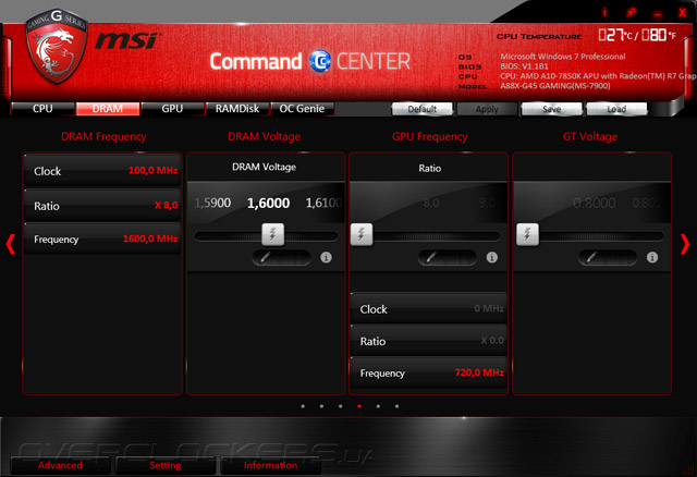 MSI Command Center