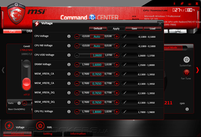 MSI Command Center