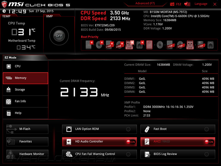 MSI B150M Mortar