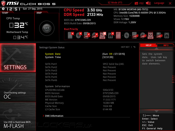 MSI B150M Mortar