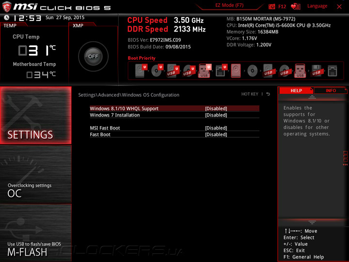 MSI B150M Mortar