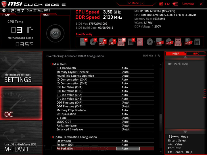 MSI B150M Mortar