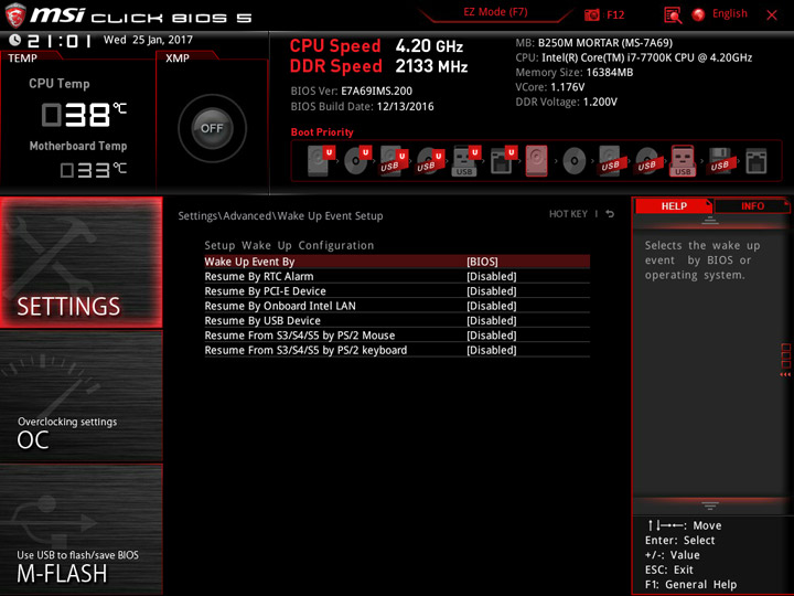 MSI B250M Mortar