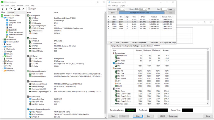 MSI B350 Gaming Pro Carbon