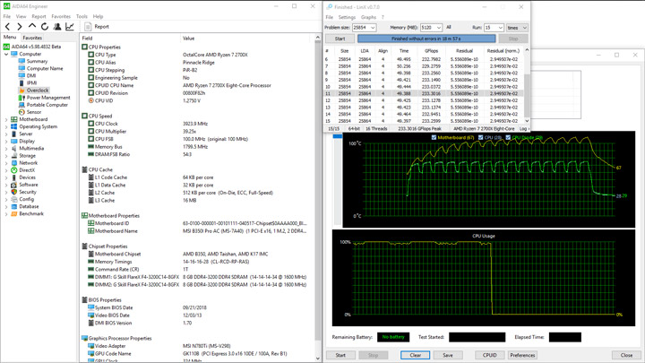 MSI B350I Pro AC