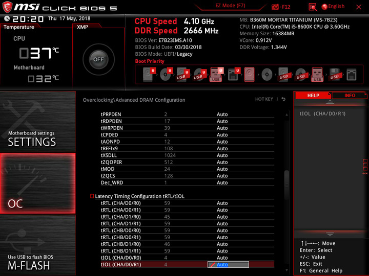 MSI B360M Mortar Titanium