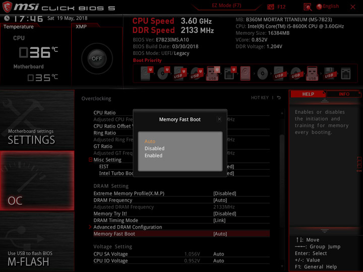 MSI B360M Mortar Titanium