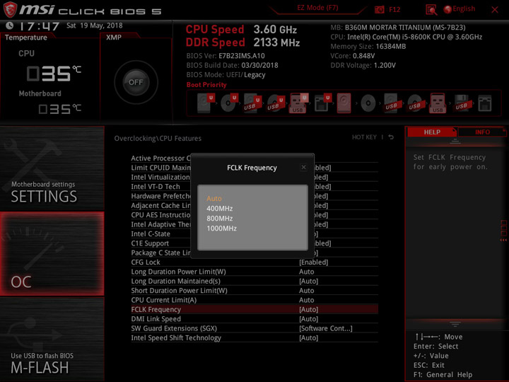 MSI B360M Mortar Titanium