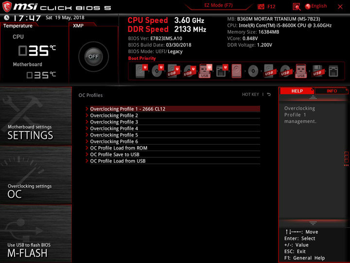 MSI B360M Mortar Titanium