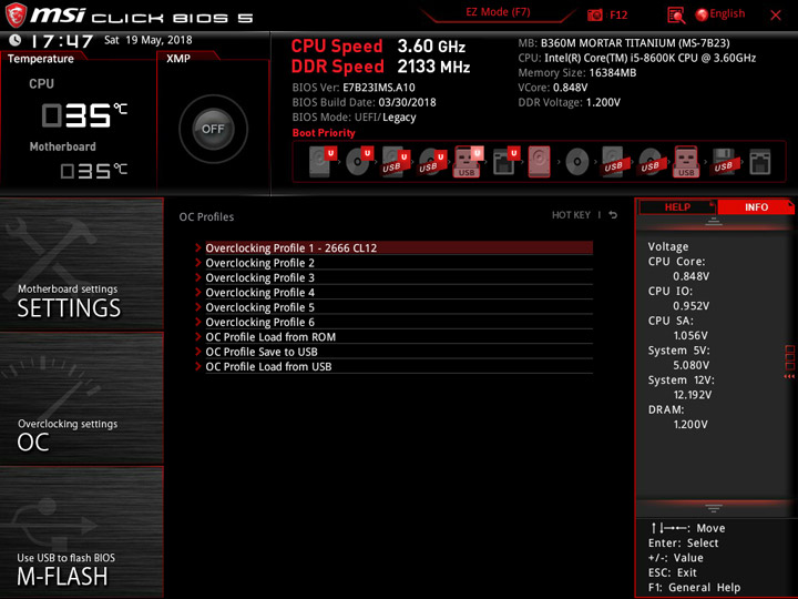 MSI B360M Mortar Titanium