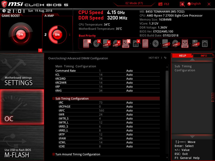 MSI B450 Tomahawk