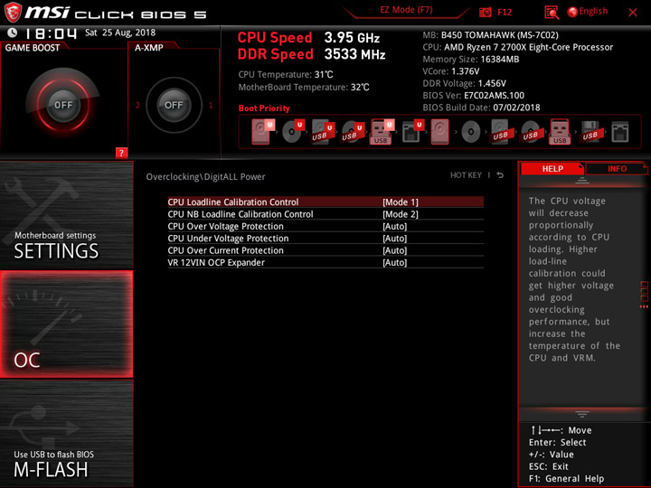 MSI B450 Tomahawk