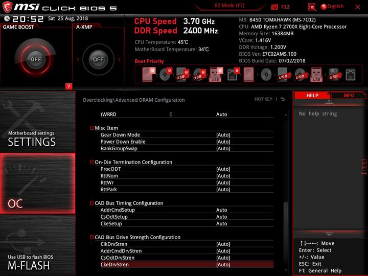 MSI B450 Tomahawk