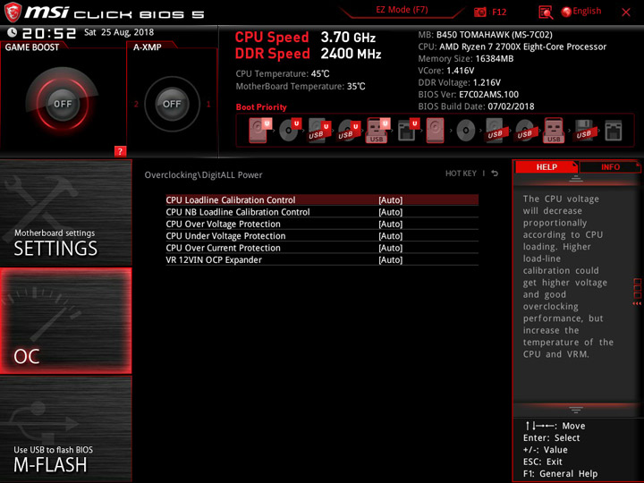 MSI B450 Tomahawk