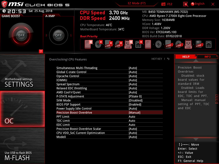 MSI B450 Tomahawk