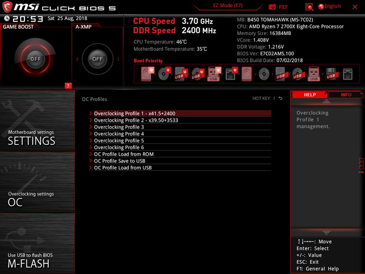 MSI B450 Tomahawk