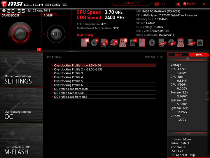 MSI B450 Tomahawk