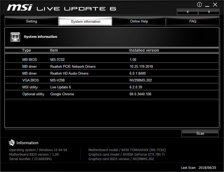 Max bios