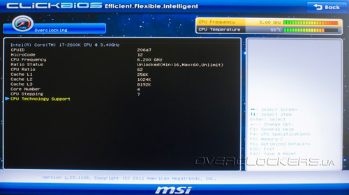 UEFI MSI Big Bang-Marshal