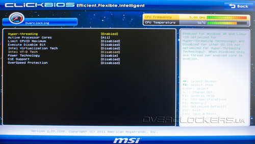 UEFI MSI Big Bang-Marshal