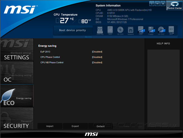 MSI CLICK BIOS II