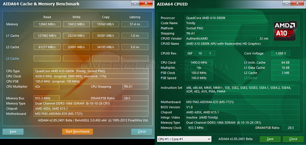 Тестирование MSI FM2-A85XMA-E35