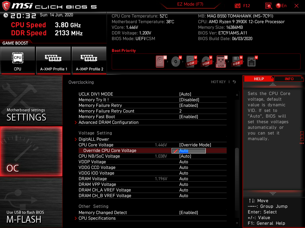 MSI MAG B550 Tomahawk