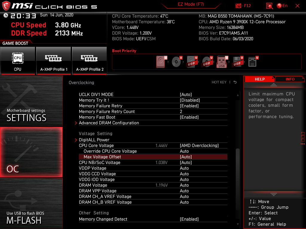 MSI MAG B550 Tomahawk