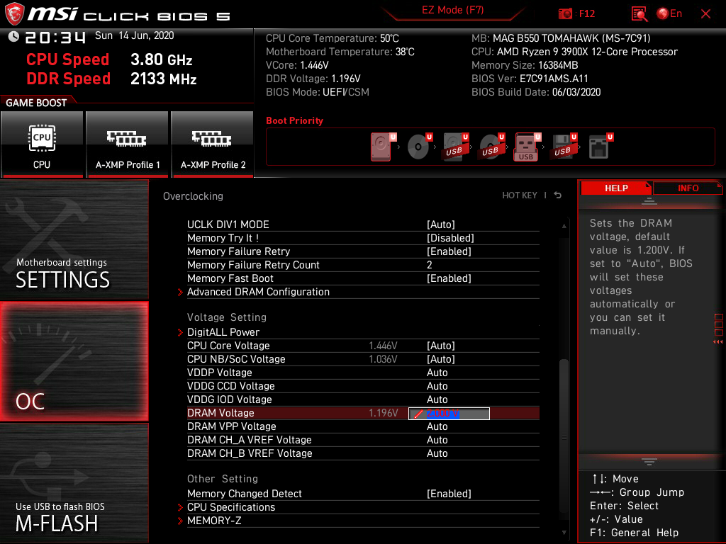 MSI MAG B550 Tomahawk