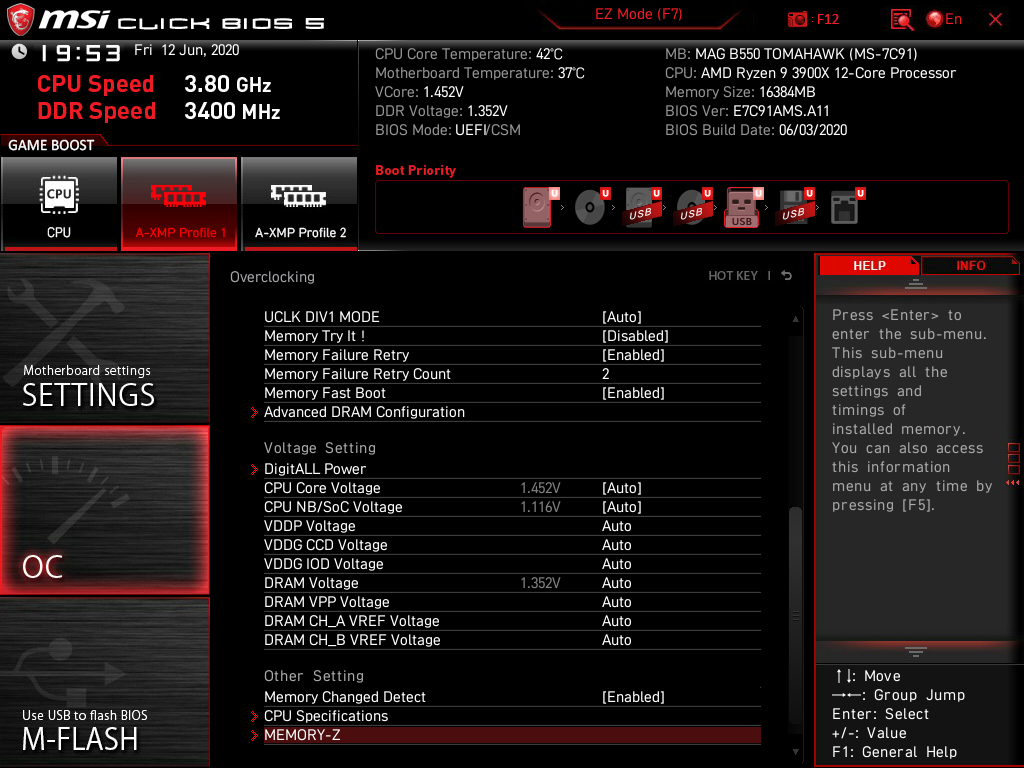 MSI MAG B550 Tomahawk