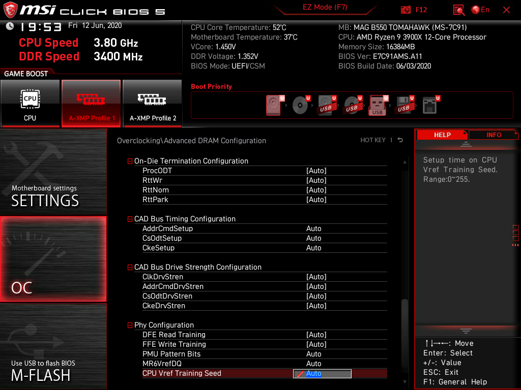 MSI MAG B550 Tomahawk