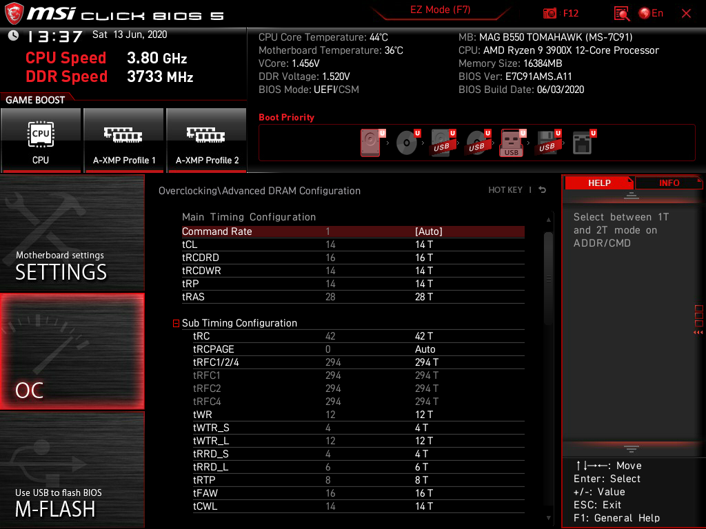 MSI MAG B550 Tomahawk