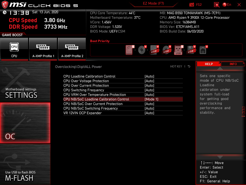 MSI MAG B550 Tomahawk