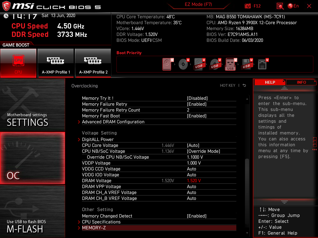 MSI MAG B550 Tomahawk