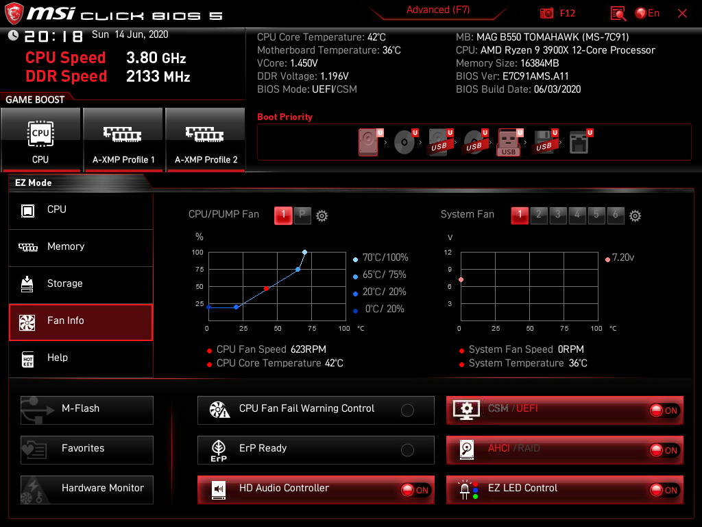 MSI MAG B550 Tomahawk