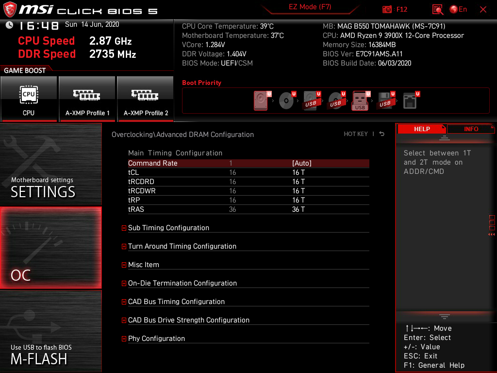 MSI MAG B550 Tomahawk