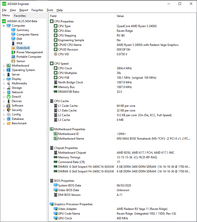 MSI MAG B550 Tomahawk