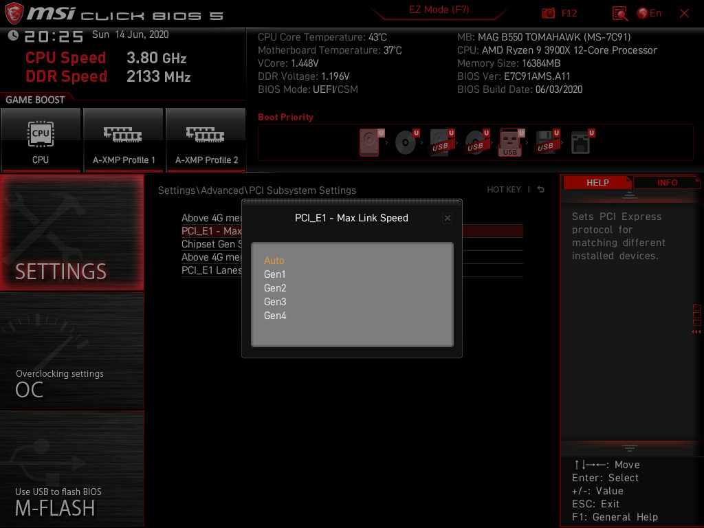 MSI MAG B550 Tomahawk