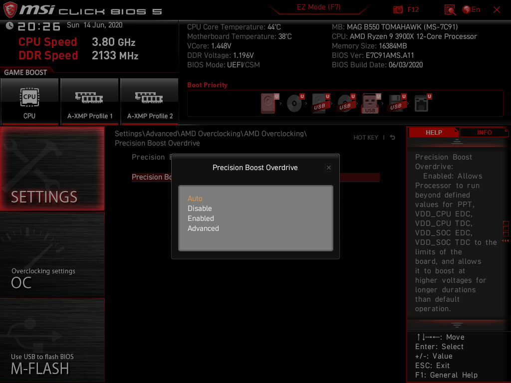 MSI MAG B550 Tomahawk