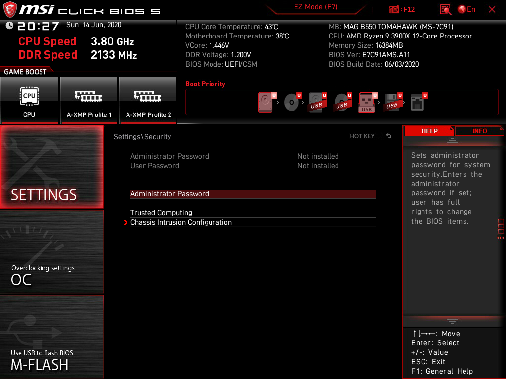 MSI MAG B550 Tomahawk