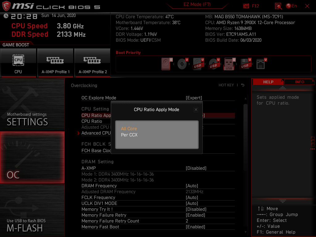 MSI MAG B550 Tomahawk