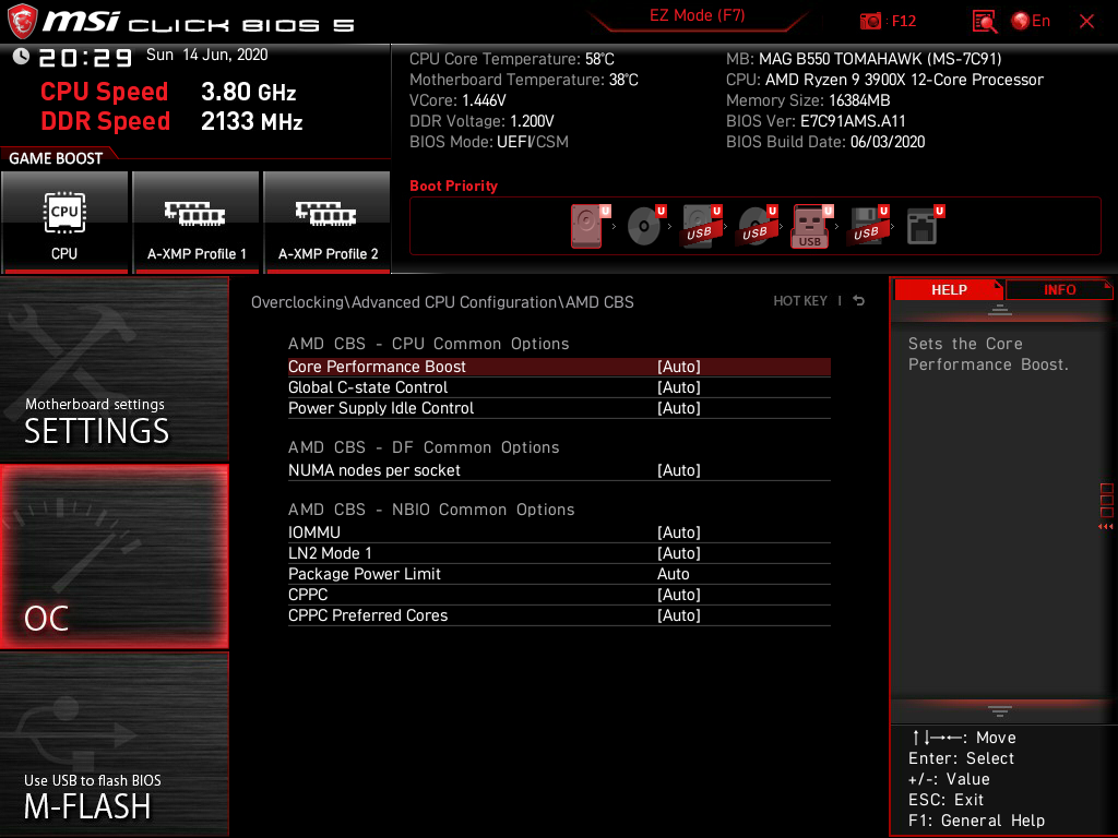 MSI MAG B550 Tomahawk