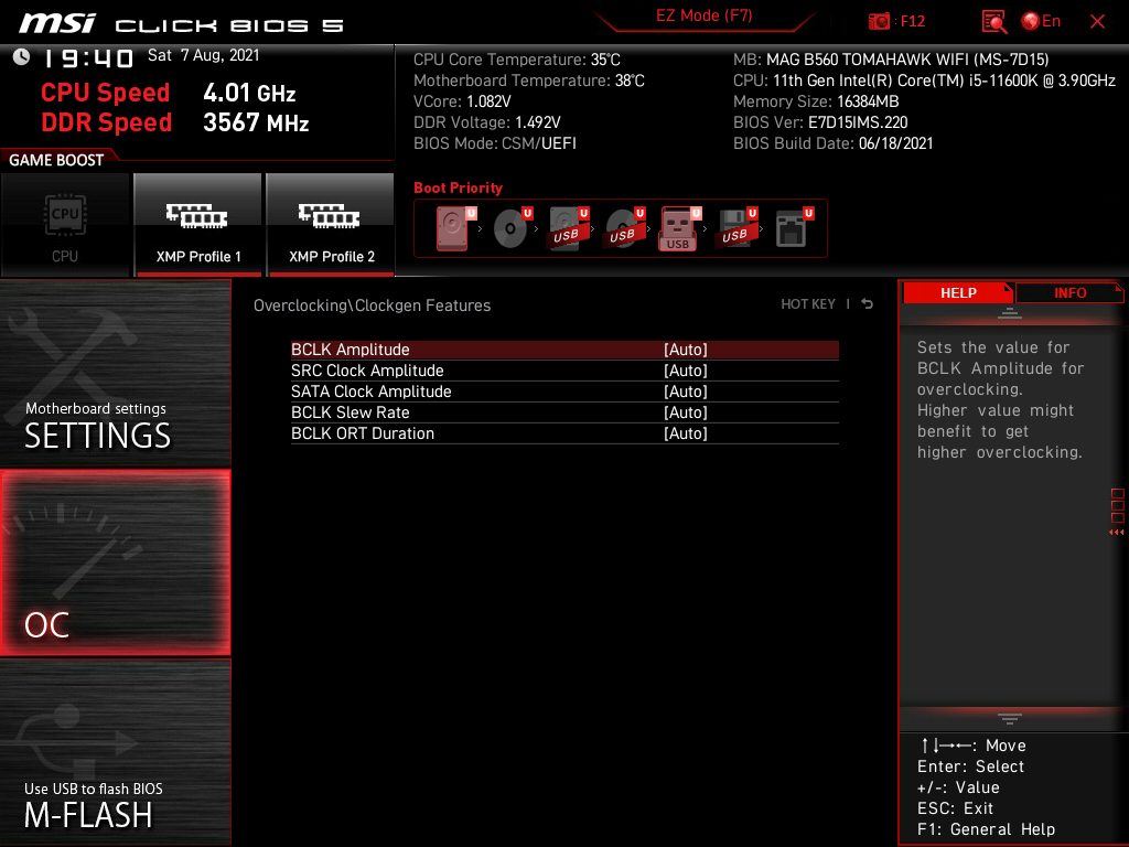 MSI MAG B560 Tomahawk WiFi