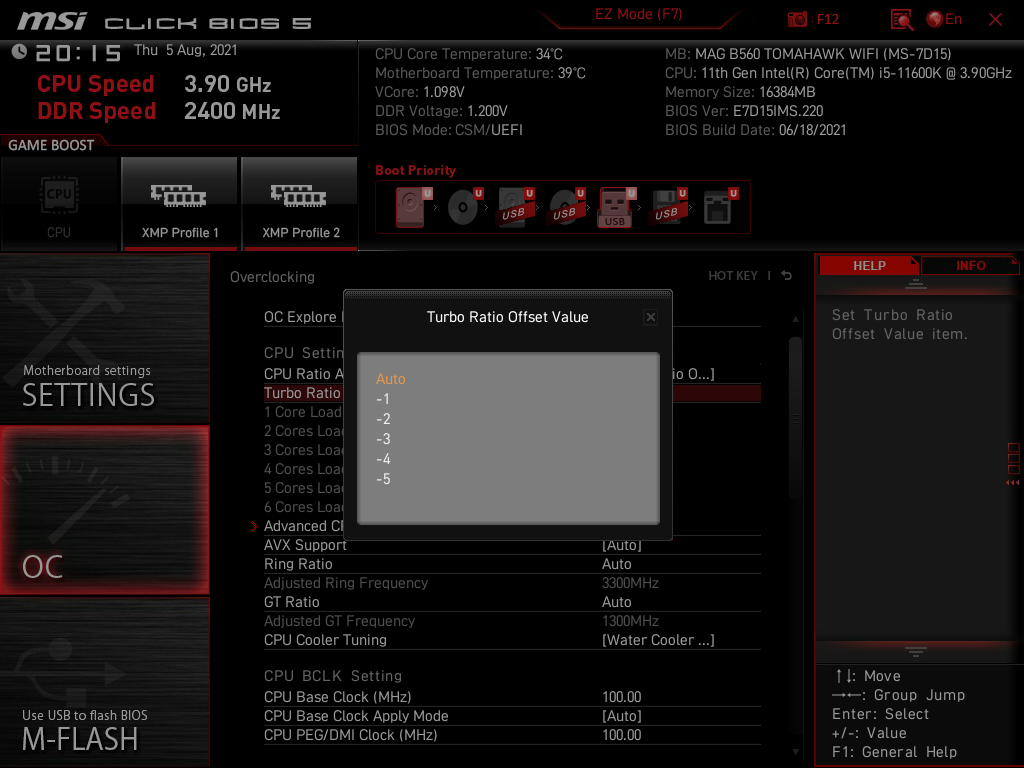 MSI MAG B560 Tomahawk WiFi