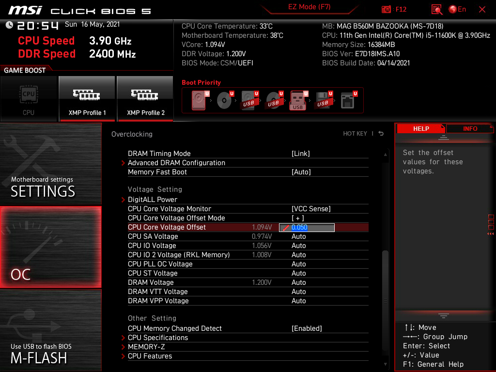 MSI MAG B560M Bazooka