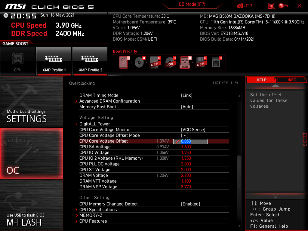 MSI MAG B560M Bazooka