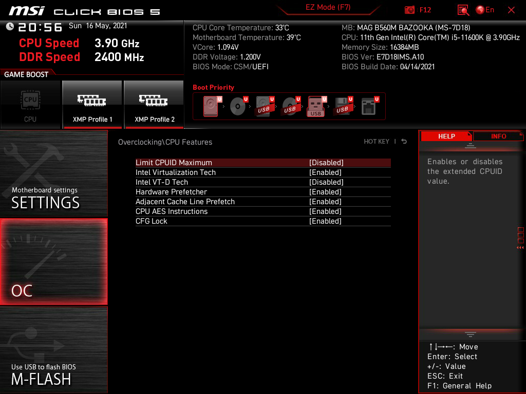 MSI MAG B560M Bazooka